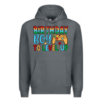 Rock birthday boy to level up Premium Hoodie - JahusDesignShop