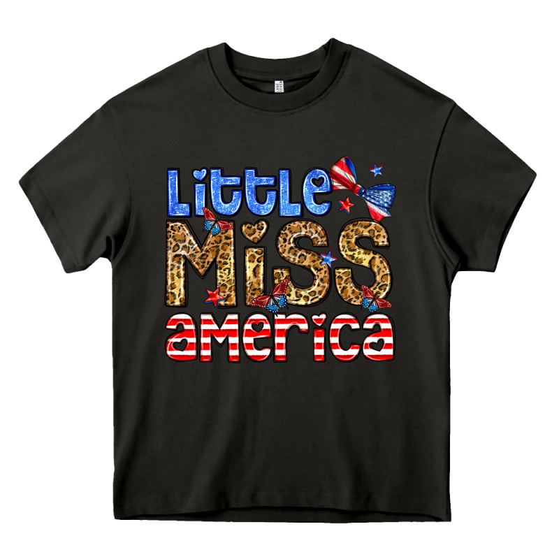 Little Miss America Heavy Core Tee by Neo Western | Teevron