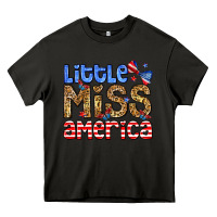 Asphalt Little miss America Heavy Core Tee - Neo Western