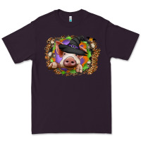 Plum halloween pig Premium Tee - CowhideDigitalArt