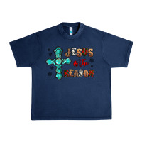 Navy jesus is the reason for this season christmas Urban Heavy Tee - Jasminsmagicworld