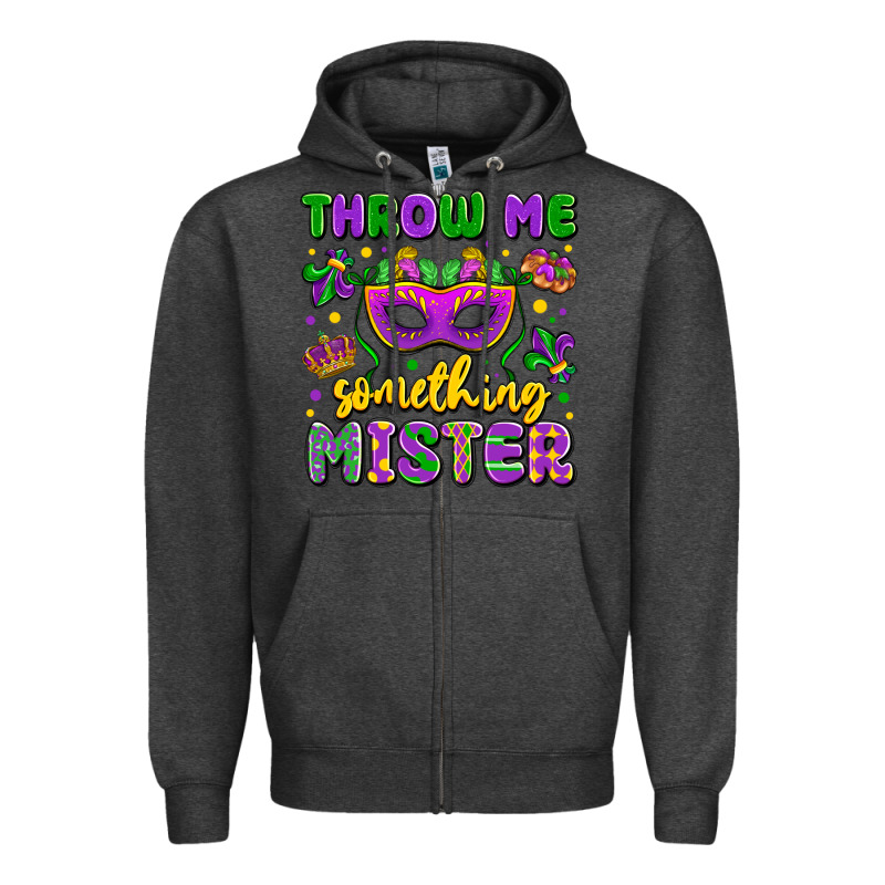 Throw Me Something Mister Zipper Hoodie by LillyAllenDesigns | Teevron