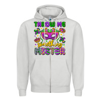 Dove Grey throw me something mister Zipper Hoodie - LillyAllenDesigns