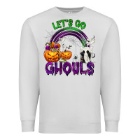 Dove Grey Let's Go Ghouls Premium Sweatshirt - texasbilliewilder