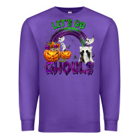 Purple Let's Go Ghouls Premium Sweatshirt - texasbilliewilder