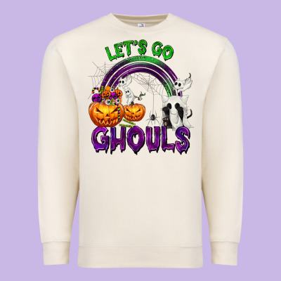 Let's Go Ghouls Premium Sweatshirt Designed By Texasbilliewilder