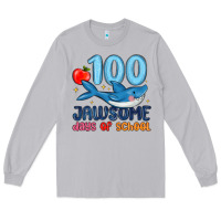 Moon Dust 100 jawsome days of school Long Sleeve Tee - MaliasSmallBusiness
