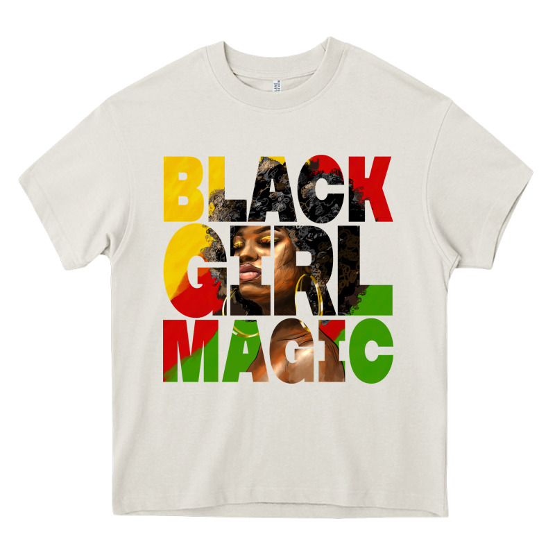 Black Girl Magic Juneteenth Heavy Core Tee by HRA Design Shop | Teevron