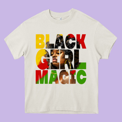 Black Girl Magic Juneteenth Heavy Core Tee Designed By Hra Design Shop
