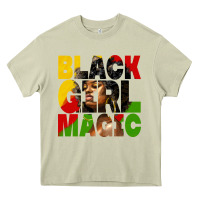 Mossy black girl magic juneteenth Heavy Core Tee - HRA Design Shop