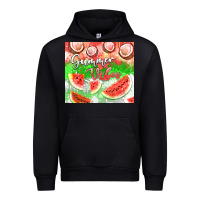 Black Watermelon and coconut summer 20oz skinny tumbler Urban Hoodie - FaDigitalArtStudio