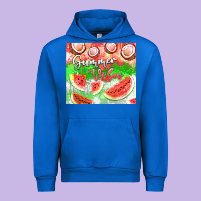 Watermelon And Coconut Summer 20oz Skinny Tumbler Urban Hoodie Designed By Fadigitalartstudio