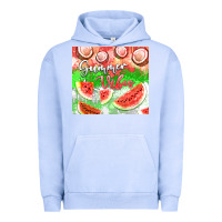 Pigment Grape Ice Watermelon and coconut summer 20oz skinny tumbler Urban Hoodie - FaDigitalArtStudio