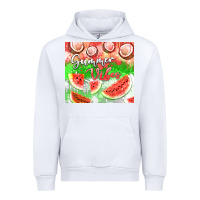 White Watermelon and coconut summer 20oz skinny tumbler Urban Hoodie - FaDigitalArtStudio