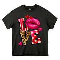 Asphalt love lips Heavy Core Tee - FaDigitalArtStudio