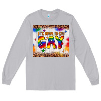 Moon Dust it's okay to say gay tumbler Long Sleeve Tee - JahusDesignShop