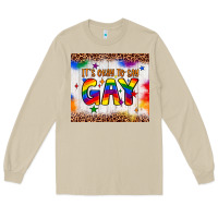 Mushroom it's okay to say gay tumbler Long Sleeve Tee - JahusDesignShop