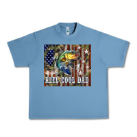 Pebble Blue Western Reel Cool Dad Bass Urban Heavy Tee - LillyAllenDesigns