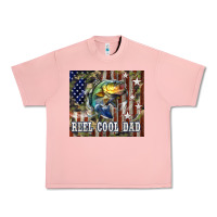Salmon Western Reel Cool Dad Bass Urban Heavy Tee - LillyAllenDesigns