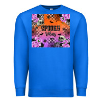 True Royal Spooky Vibes Premium Sweatshirt - texasbilliewilder