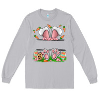 Moon Dust easter costom name rabbit Long Sleeve Tee - MaliasSmallBusiness