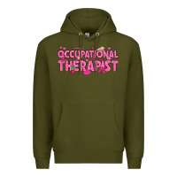 Army Green breast cancer occupational therapist Premium Hoodie - texasbilliewilder