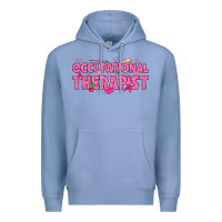 Colony Blue breast cancer occupational therapist Premium Hoodie - texasbilliewilder