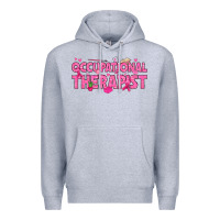 Heather Grey breast cancer occupational therapist Premium Hoodie - texasbilliewilder