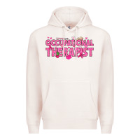 Pale Pink breast cancer occupational therapist Premium Hoodie - texasbilliewilder