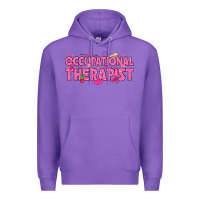 Purple breast cancer occupational therapist Premium Hoodie - texasbilliewilder