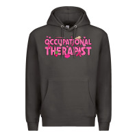 Smoke breast cancer occupational therapist Premium Hoodie - texasbilliewilder
