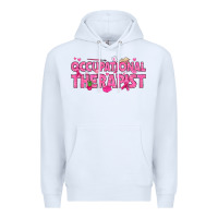White breast cancer occupational therapist Premium Hoodie - texasbilliewilder