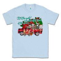 Dusty Blue It's the Most Wonderful Of The Classic Tee - CowhideDigitalArt