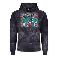 Cloud Black v.drose glitter cowhide Vintage Hoodie - AdoDesignShop