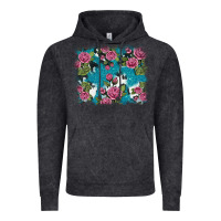 Vintage Black v.drose glitter cowhide Vintage Hoodie - AdoDesignShop