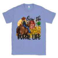 Colony Blue livin the rural life Classic Tee - MaliasSmallBusiness
