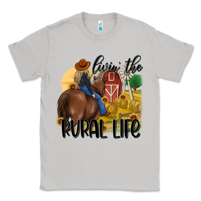Livin The Rural Life Classic Tee by MaliasSmallBusiness | Teevron