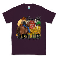 Plum livin the rural life Classic Tee - MaliasSmallBusiness