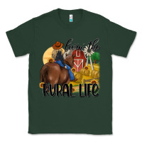 Sports Green livin the rural life Classic Tee - MaliasSmallBusiness
