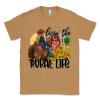 Toasted Coconut livin the rural life Classic Tee - MaliasSmallBusiness