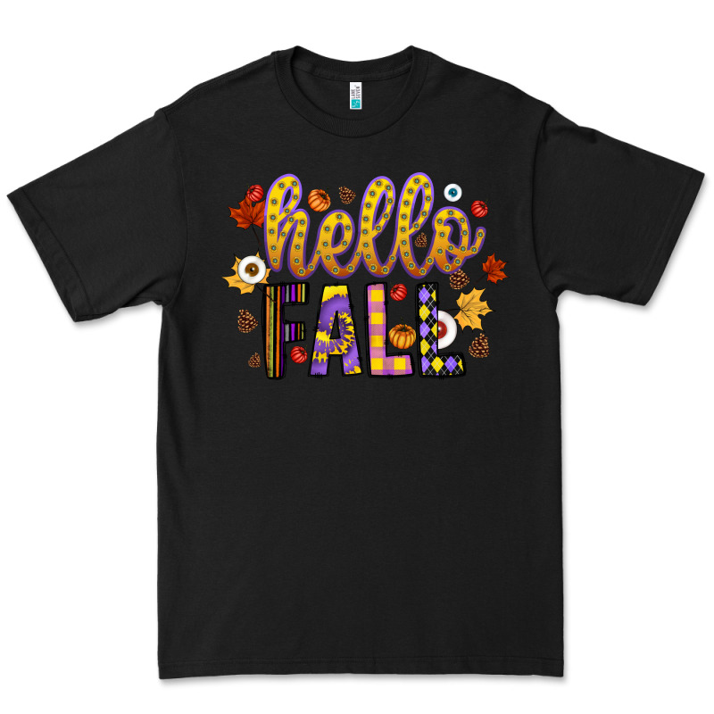 Hello Fall Premium Tee by CowhideDigitalArt | Teevron