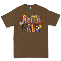 Cacao hello fall Premium Tee - CowhideDigitalArt