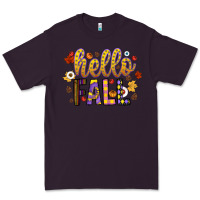 Plum hello fall Premium Tee - CowhideDigitalArt