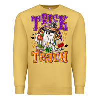Antique Gold trick or teach halloween Premium Sweatshirt - NancyCooperArtShop