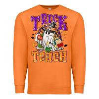 Carrot trick or teach halloween Premium Sweatshirt - NancyCooperArtShop