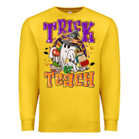 Lemon trick or teach halloween Premium Sweatshirt - NancyCooperArtShop