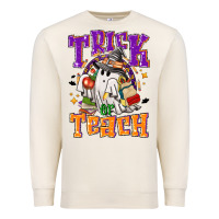 Sandshell trick or teach halloween Premium Sweatshirt - NancyCooperArtShop
