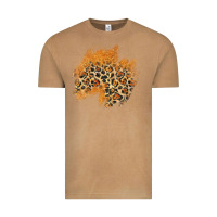 Vintage Camel leopard glitter patch Vintage Tee - AdoDesignShop