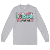 Moon Dust nursing in my heart Long Sleeve Tee - MaliasSmallBusiness