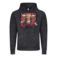 Vintage Black v.d. cow and roses Vintage Hoodie - AdoDesignShop
